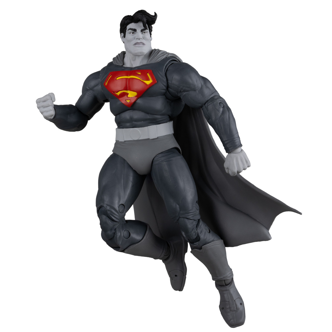 Superman (Dark Knight Returns) Black & White Accent Edition Gold Label 7" Figure