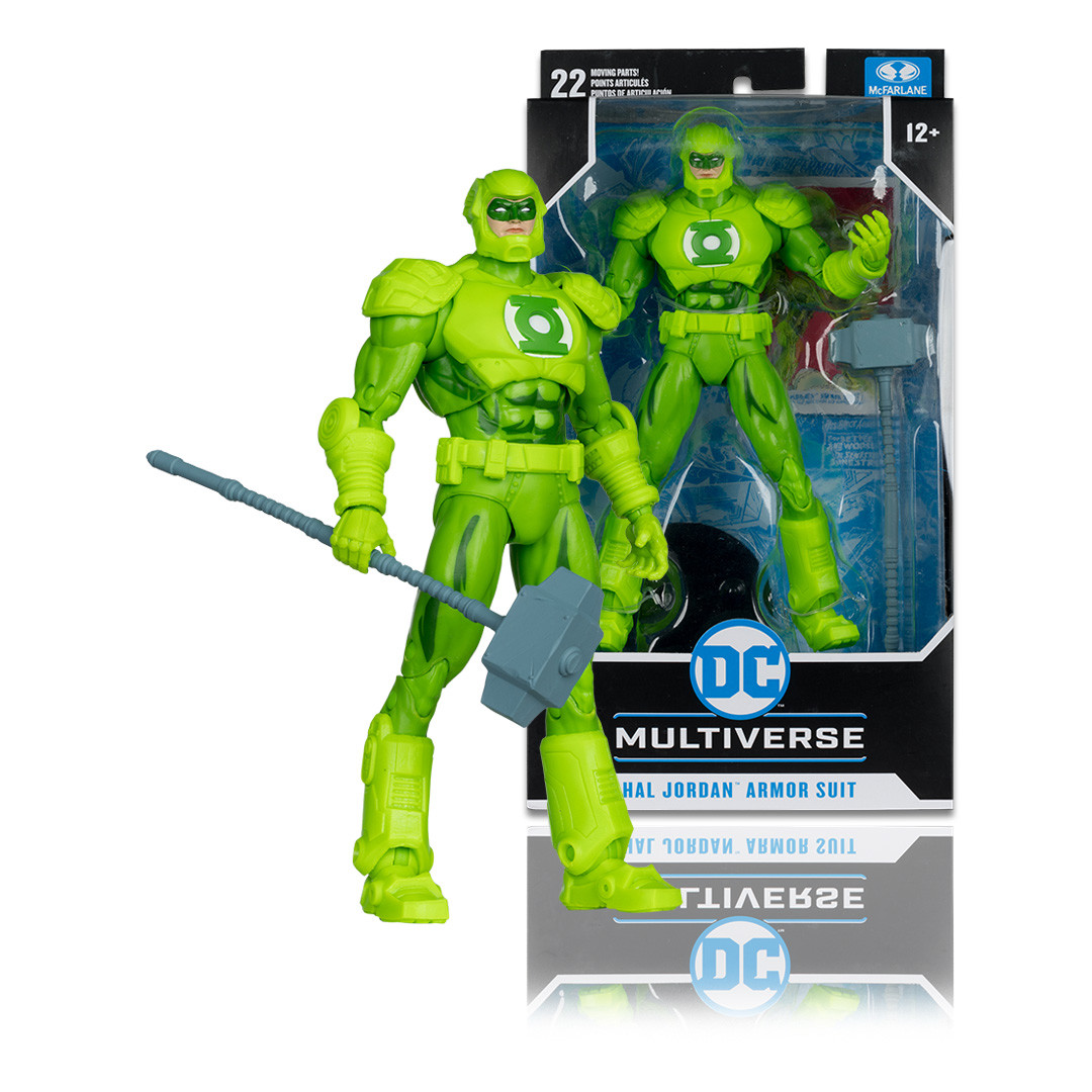 2026 Mcfarlane Hal Jordan Armor Suit (the Return Of Superman) 7" Figure Dc Multiverse
