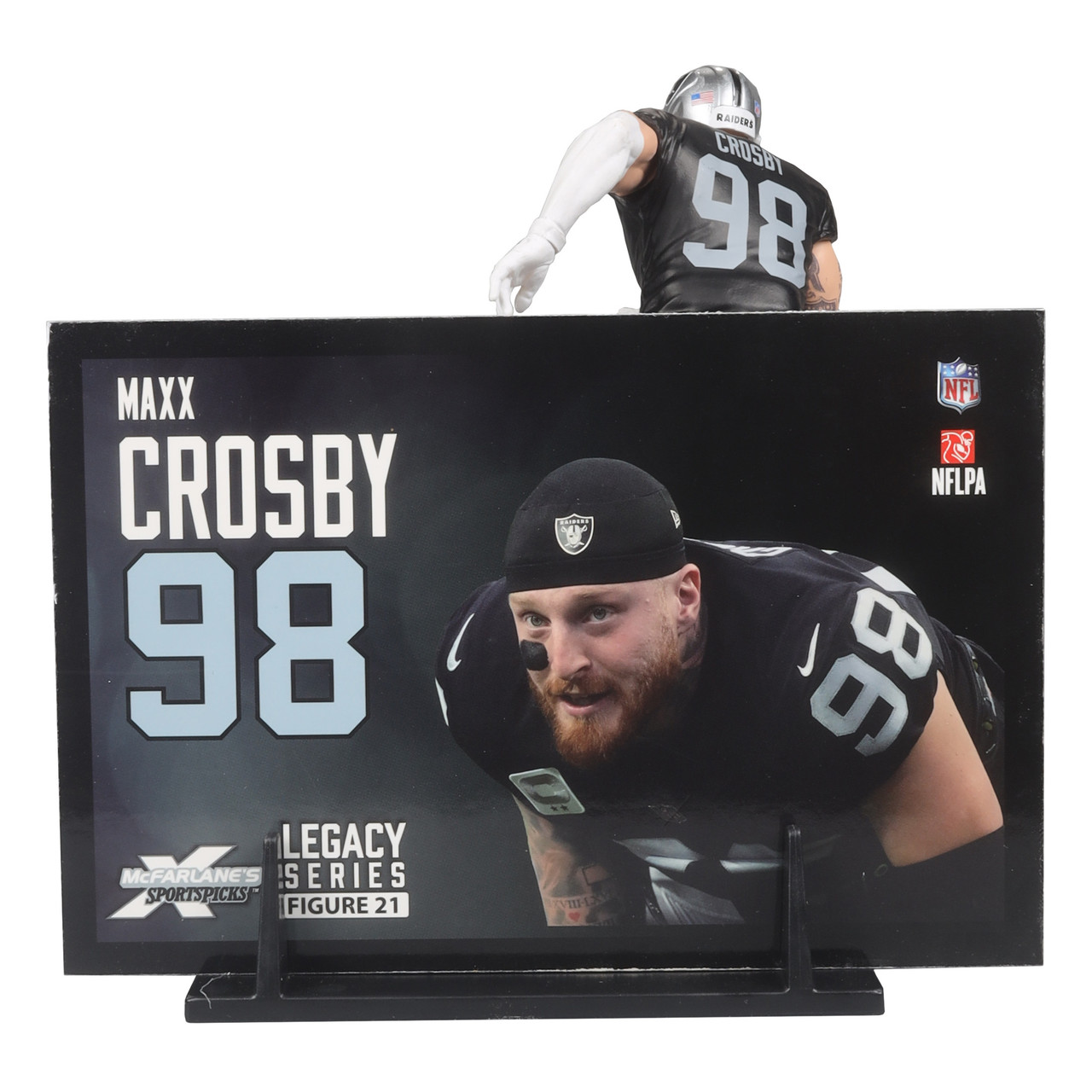 Maxx Crosby (Las Vegas Raiders) NFL 7" Figure McFarlane's SportsPicks