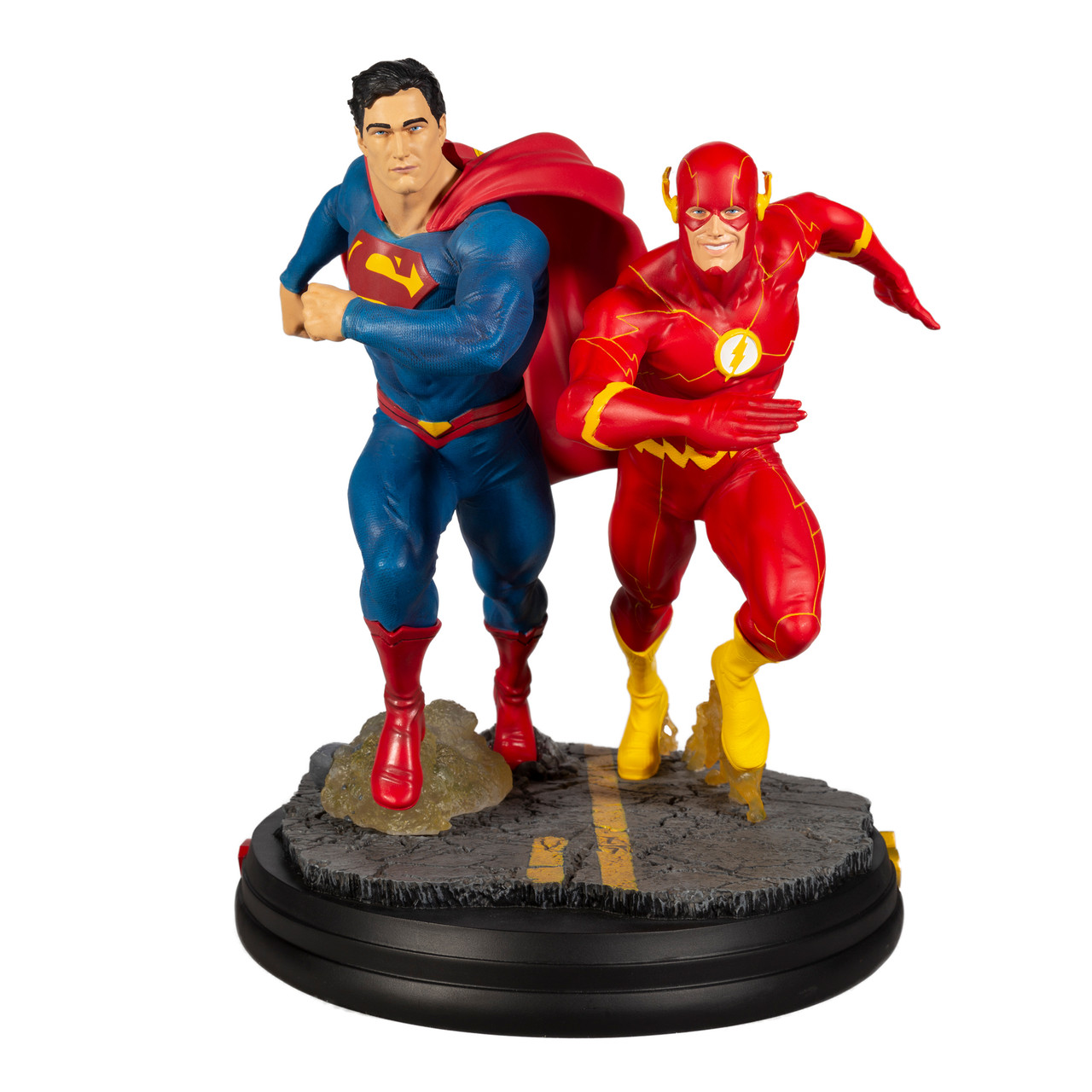 Superman vs The Flash DC Battle Resin Statue