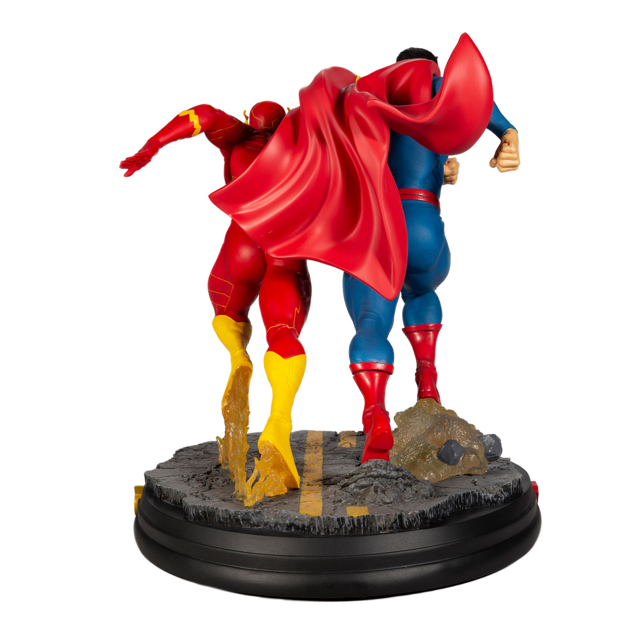 Superman vs The Flash DC Battle Resin Statue