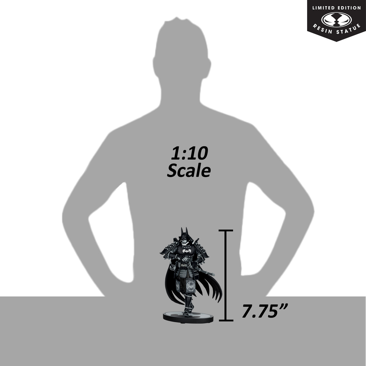 Batman Black & White: Batman Ninja 1:10 Resin Statue (PRE-ORDER ships June)