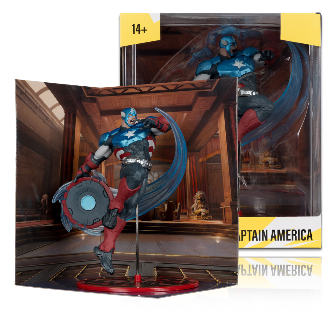 Captain America (Marvel Rivals) 1:10th Scale Collectible Figure