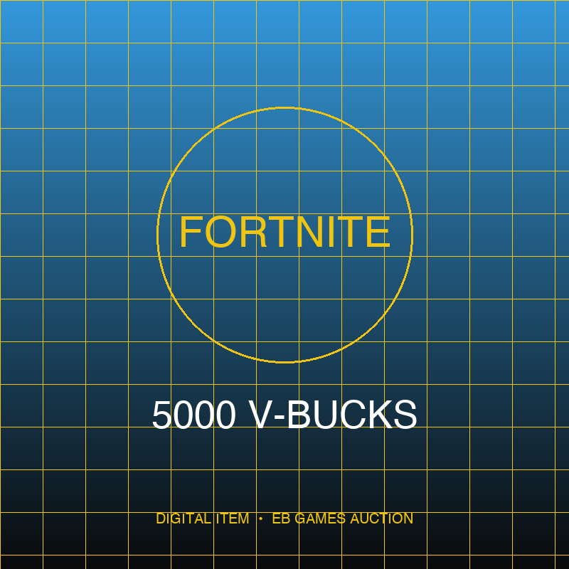 Fortnite — 5000 V-Bucks Pack (Code Numérique)