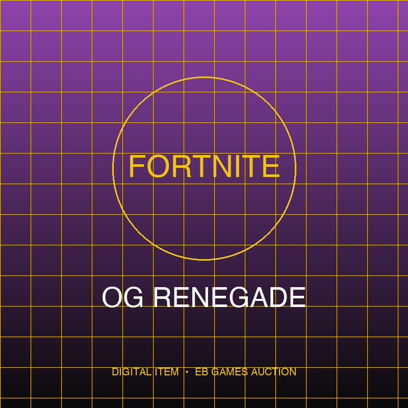 Fortnite — OG Renegade Raider Skin Bundle (Rare)