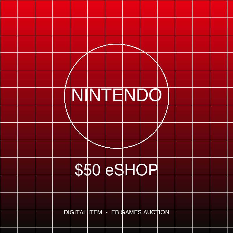 Nintendo eShop — 50 $ CAD Prepaid Card
